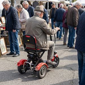 Trottinette Électrique Auto-Équilibrée Abordable et Économique pour Adultes avec Tableau de Bord Clair, Idéale pour les Visites des Marchés de Dimanche - Product Image 3