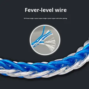 Adaptateur audio CX31993 DAC Type C vers 2,5/3,5/4,4 mm, <span class=keywords><strong>amplificateur</strong></span> de casque portable Hi-Fi avec câble plaqué argent - Product Image 4