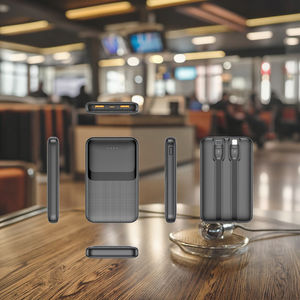 พาวเวอร์<span class=keywords><strong>แบ</strong></span>งค์ OEM กำลังไฟ 22.5W ความจุ 5000mAh พร้อมสายชาร์จในตัว ชาร์จเร็ว พกพาสะดวกสำหรับสมาร์ทโฟน เหมาะสำหรับการเดินทาง - Product Image 5