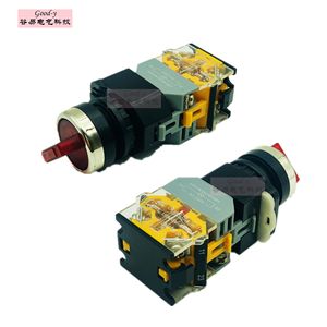 สวิตช์โรตารี่แบบสองตำแหน่งและสามตำแหน่ง รุ่น LA38-11XD/2 ไฟ LED จากโรงงานเจียงอินโดยตรง แรงดันไฟฟ้าสูงสุด 250V ใช้ไฟ DC24V - Product Image 4