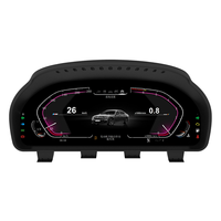 Layar Instrumen Digital Multimedia 12,3 Inci untuk BMW F10 Peningkatan Baru Seri 5 Dashboard Digital Mobil
