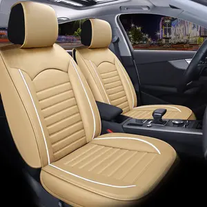 New Leather Car Seat Cover Full Set Universal Luxury Seat Cover For Car Accessories BWM Honda