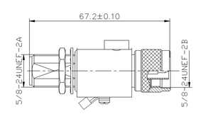 Parafoudre RF de protection d'antenne avec prise mâle N <span class=keywords><strong>vers</strong></span> prise <span class=keywords><strong>femelle</strong></span> N pour protection contre les surtensions - Product Image 5