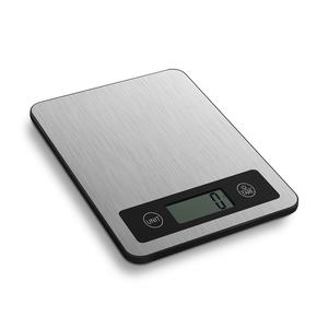 Timbangan Dapur Digital Stainless Steel 5Kg 11Lb <span class=keywords><strong>D</strong></span> 1G Desain Baru Dengan Layar LCD - Product Image 3