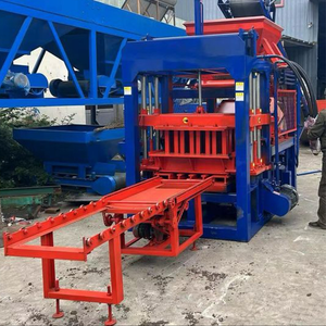 Tro bay khối bê tông Máy làm gạch Máy làm QT4-15 bùn Khối Máy AAC khối dây chuyền sản xuất - Product Image 3