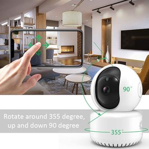 Venta caliente HD 1080P 2MP Sistema de cámaras de video de seguridad para el hogar en interiores Wifi CCTV Cámara IP oculta <span class=keywords><strong>inal</strong></span> - Product Image 3