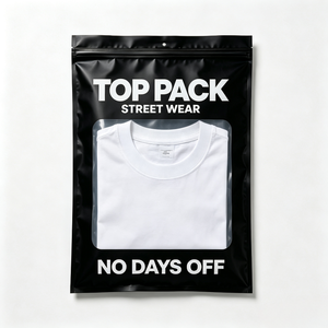 Bolsa de Ropa Personalizada OEM con Cierre y Ventana para Camisetas, Sudaderas, Ropa Urbana, Empaque para Venta en Línea de Marcas de Moda, MOQ Bajo - Product Image 5