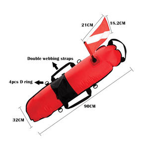 Phao Ngư Lôi Lặn Spearfishing Với Phao Đánh Dấu Bề Mặt Bơm Hơi Phao & Cờ Lặn Để Câu Cá Spearfishing Lặn Dưới Nước - Product Image 5