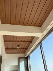Metal Material Vent Insulation Wood Grain Roof Aluminum Arch <strong>Web</strong>, for External Wall Ceiling Cladding - Product Image 4