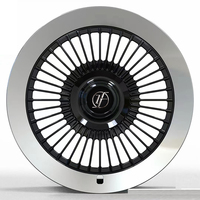 Rines Forjados Yufei de 22 y 23 Pulgadas, Diseño Multirradio con Borde Cromado Tipo Turbina para Land Rover Range Rover L460 5x120, SUV de Lujo