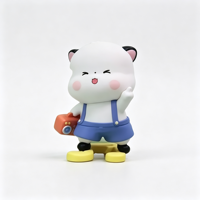 Yubi Bear Figurine en boîte surprise pour la saison des diplômes, en PVC, Panda en peluche, jouet mignon, cadeau, ornement, en stock, fabrication OEM, vente en gros