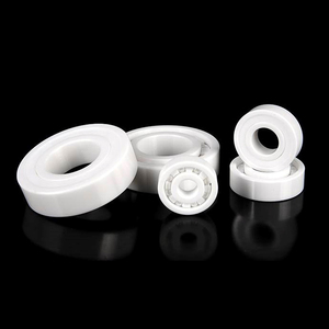 Roulement à billes hybride en céramique 6206-2RS SI3N4 ZrO2, roulement à billes en céramique 6206 ZZ, haute vitesse, résistant à la chaleur, anti-corrosion - Product Image 2