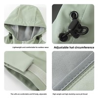 Chaqueta Impermeable Personalizable para Exteriores, Fabricante OEM, Cortavientos para Senderismo, Chaqueta de Trabajo Corporativa Personalizada