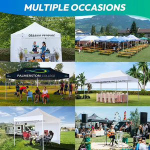 เต็นท์<span class=keywords><strong>กันแดด</strong></span>ลายโพลีเอสเตอร์ชั้นเดียวแบบปรับแต่งได้เสาอลูมิเนียมกันแดดกันฝนสำหรับการตั้งแคม<span class=keywords><strong>ป</strong></span>์งานโฆษณา - Product Image 6