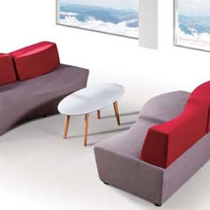 ชุดโซฟาสำนักงาน Prosperous Seat รุ่น XY-817-64-1 สำหรับสองที่นั่ง ดีไซน์ทันสมัย เหมาะสำหรับพื้นที่รับรองแขก - Product Image 2
