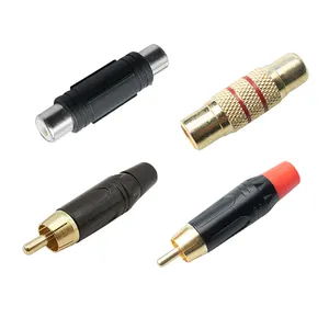 מתאם מצמד RCA נקבה לנקבה מחבר RCA אודיו וידאו עבור מגבר פונו סאב וופר S/PDIF