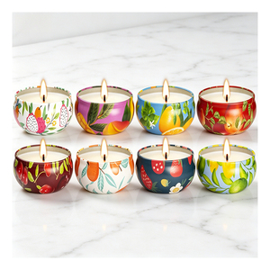 Kits de fabrication de bougies pour cadeaux de mariage, emballage élégant en métal, formule de soja parfumée, sélection de souvenirs de réception, édition de luxe - Product Image 5