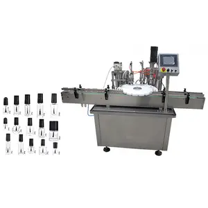 China FUYI Automatic Rotor Pump Rotary Bottles Cream Paste Cosmetic Filling Capping Machine