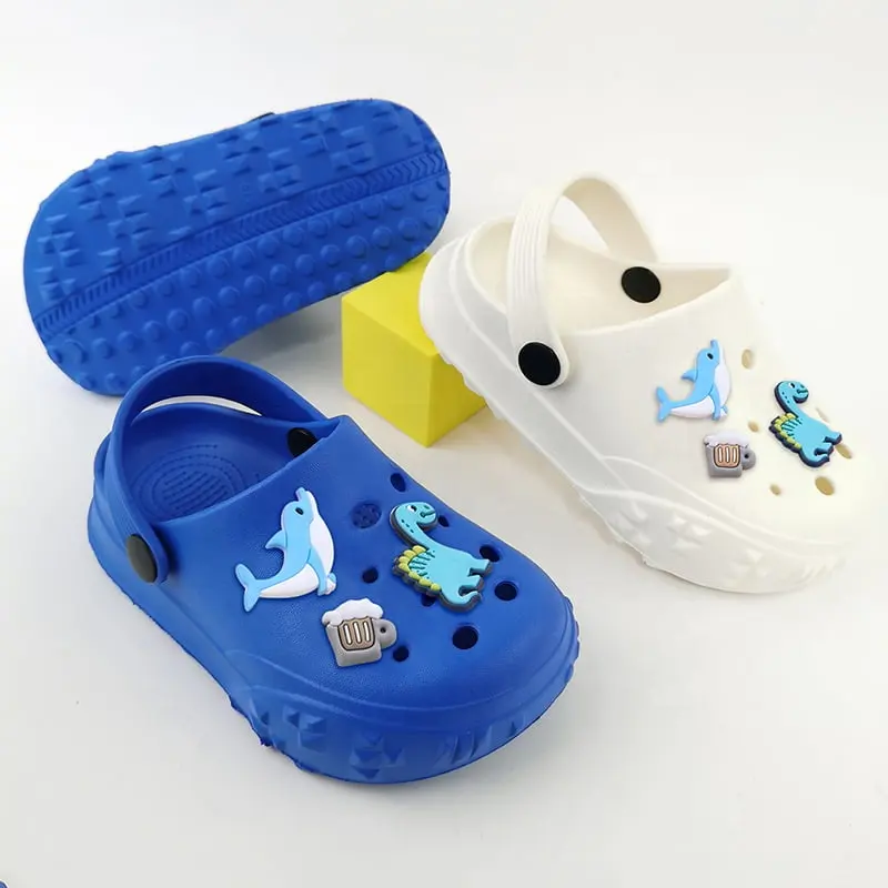 Olicom Enfants Été Personnalisé Garçons Filles Durable Bébé Chaussures Enfants Sandales Confortables EVA Jardin Chaussures Sabots Chaussures