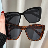 Gafas de Sol Cat Eye al por Mayor, Ligeras, Montura Completa, Unisex, Económicas, Versátiles, con Forma para Posar, Montura Grande