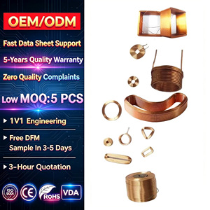 OEM ODM Autoadherido Unión Autoadhesiva Alambre Hueco Herido Magnético Bobinado Denso Bobinado Inductancia Inducción <span class=keywords><strong>de</strong></span> Energía Inductor <span class=keywords><strong>de</strong></span> Bobina <span class=keywords><strong>de</strong></span> Aire - Product Image 1