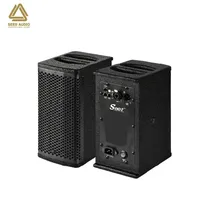 Haut-parleur actif Seer Audio S-6IIA de 6 pouces en contreplaqué de bouleau, pour montage mural, système audio PA