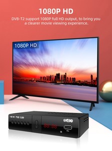 Caja de TV fábrica T2 receptor de televisor decodificador <span class=keywords><strong>TDT</strong></span> HD digital con HD <span class=keywords><strong>cable</strong></span> y <span class=keywords><strong>antena</strong></span> para Colombia - Product Image 4