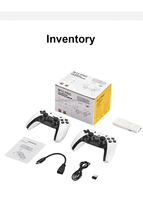 M15 Pro Game Stick Console de jeu vidéo 4K 64GB Jeux rétro avec deux contrôleurs 4K HD S905x2 TV Classic Game Consola For Gifts