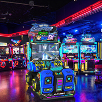 Usine en gros à pièces Speed Way simulateur de course de voiture vidéo arcade jeu de conduite machine d'amusement parc d'attractions