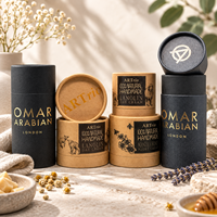 Emballage en tube de carton pour aliments pour animaux de compagnie imprimé sur mesure, estampage à chaud en feuille d'or, emballage en tube de papier kraft de qualité alimentaire