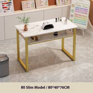 โต๊ะและเก้าอี้สำหรับร้านทำเล็บ<span class=keywords><strong>แบบ</strong></span>เดี่ยวและคู่ทันสมัยเรียบง่ายอินเทอร์เน็ต - Product Image 4