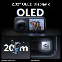 Insta360 X6 Flagship 2026: Fotocamera 360° 8K con Triplo Chip AI, 120MP, Impermeabile fino a 20m, Ricarica Rapida 30W, 140 Minuti di Autonomia, Dolby Vision Atmos - Vendita all'Ingrosso