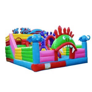 Large <strong>Inflatable</strong> Bouncing <strong>Slides</strong> for Adult 0.55mm PVC <strong>Inflatable</strong> Water <strong>Slides</strong> - Product Image 6