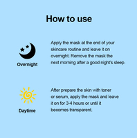 Masque Visage Hydrogel Hydratant au Bio-Collagène Effet Nuit Éclatant Coréen Marque Blanche