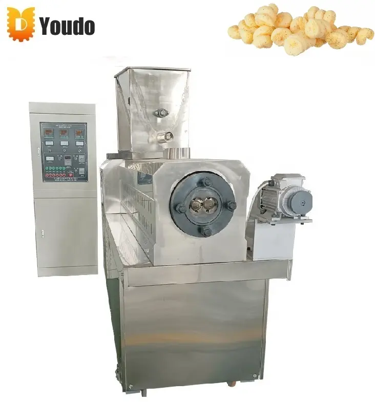 30-40 kg/एच मकई Puffing मशीन उच्च उत्पादन अनाज Extruder मशीन