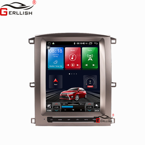 Android Tesla Cho Toyota Land Cruiser <span class=keywords><strong>100</strong></span> LC100 Cho Lexus LX470 2002-2007 Đài Phát Thanh Xe Đa Phương Tiện GPS Navigation Stereo - Product Image 2