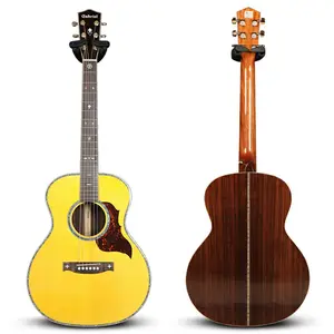 Chất Lượng Cao Trẻ Em Món Quà Phục Sinh Sinh Thái Thân Thiện Sơn Mini 36 Inch Dễ Thương Oem Solid Top Rosewood Acoustic Guitar