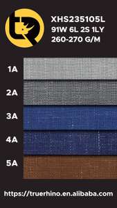 新款时尚库存精纺美利奴羊毛面料意大利西装面料混纺91% 羊毛面料男士套装 - Product Image 6