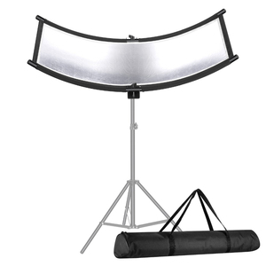Reflector/difusor de luz de concha para estudio de vídeo y fotografía con bolsa de transporte - Product Image 1
