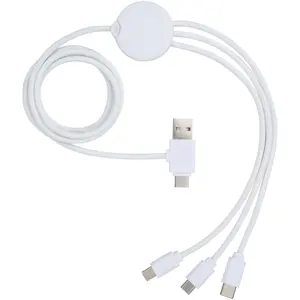 Cable de carga 5 en 1, antibacteriano puro, gadgets personalizados - Product Image 4