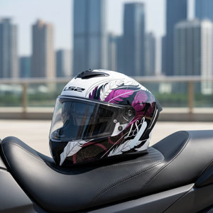Nuevo Casco de Motocicleta Integral <span class=keywords><strong>LS2</strong></span> FF820 Rapid 3 para Todas las Estaciones, con Forro de Espuma ABS, Ligero, Antivaho, para Hombre/Mujer, con Alerón Grande - Product Image 2