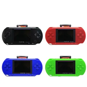 2021 PXP3 handheld game console 2.6 Inch 16bit slim game station with two free game cards