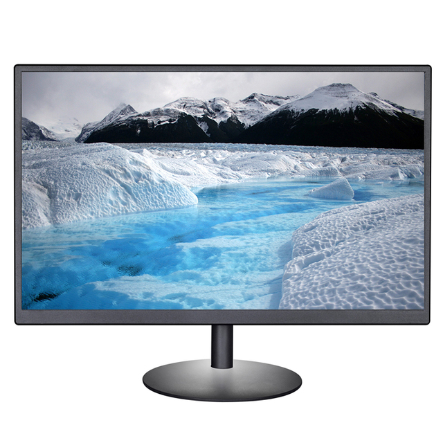 20 Inch LED Monitor 19.5 20 Inch 1600*900 Widescreen 75Hz VGA for Built-in Speaker Business Use 3-Year Warranty Black