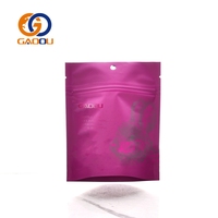 Op maat bedrukte aluminiumfolie zakken met ritssluiting, staande pouch, matte afwerking, herbruikbaar, verpakking voor gedroogd fruit en noten