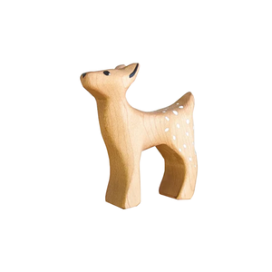 Hölzernes Reh-Tierfigur Bastelset Wohnzimmer Regal Dekoration Kleinkind Lernspielzeug DIY Malerei Spielzeug - Product Image 1