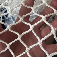 Clôture de terrain économique en tissu à mailles fines, écrans d'urinoirs personnalisés, clôture de terrain de sport, filet de protection privé en corde 2*2cm