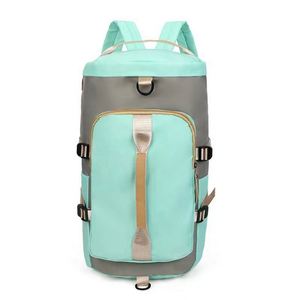 Free Sample <b>Travel</b> <b>bag</b>, large capacity, multifunctional portable shoe compartment, round bucket, single shoulder <b>backpack</b> - Product Image 1