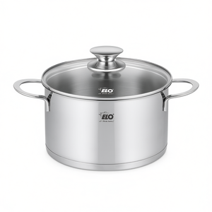 Olla para asar Elo Galant de 2.5L de acero inoxidable con tapa para cocinar - Product Image 2