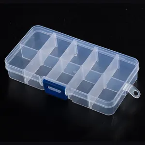 छोटे polygonal प्लास्टिक बक्से छोटी वस्तुओं के रूप में गहने और सुइयों के लिए इस्तेमाल कर रहे हैं