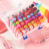 Stylos marqueurs acryliques aquarelle à double pointe 30/48/60 couleurs pour dessin